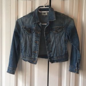 Jean Jacket Crop girls 6-7